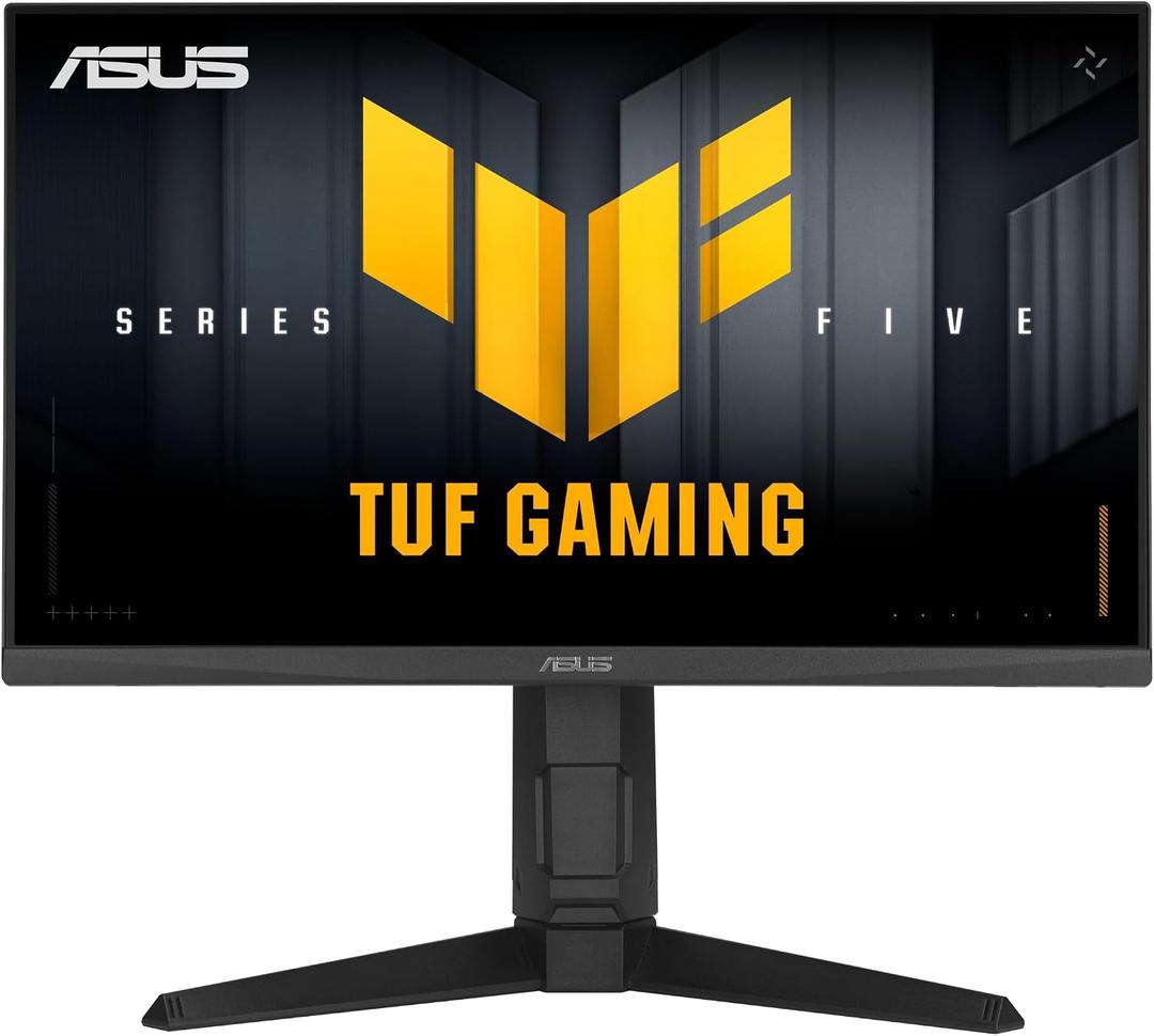 ASUS TUF Gaming Series 5 23.8 1080P Monitor (VG249QML5A) - Fast-IPS, 240Hz, 0.3ms, G-SYNC Compatible, FreeSync Premium, 99% sRGB, Height Adjustable, DisplayWidget, Gaming AI, 3 yr