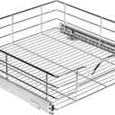 HOLDN’ STORAGE Pull Out Cabinet Organizer, Pantry Drawer, 26"W x 21"D x 5"H