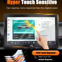 for 2PCS 2026 RAV4 Screen Protector 12.9-inch Touch Screen& 12.3-inch Dashboard, 9H Tempered Glass 6th Gen Toyota RAV4 Hybrid (XSE/Limited)&Plug-in Hybrid (XSE/GR SPORT) Accessories Reduce Fingerprint