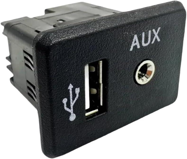28023-9HT0A Auxiliary AUX USB Jack Port Fit for Nissan Altima 2015-2018, for Murano 2015-2019