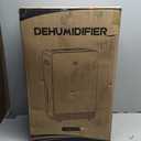 4500 Sq. Ft Dehumidifier for Basement Quilt Compressor Dehumidifiers for Home with Drain Hose, Energy Efficient, Intelligent Humidity Control, Dehumidifier for Bathroom, Bedroom, Office