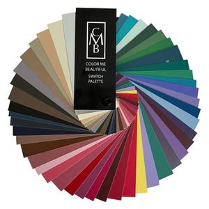 Summer Color Fan by Color Me Beautiful, the leading authority on color analysis. Your Color Guide for clothing & accessories. The 48 very best colors for Summers selected from millions of options