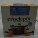 Crock-Pot 6-Quart Cook & Carry Oval Manual Portable Slow Cooker, Red - SCCPVL600-R