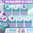 ALL-IN-1 Paw Balloon Garland Arch Kit with BONUS Bone & Paw Print Balloons Pink Paw Balloons Girl for Paw Birthday Decorations Girl Paw Party Supplies