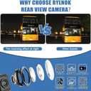 Rear View Backup Camera Compatible with Toyota FJ Cruiser 2009-2014 Parking Assist Camera Replaces OE Number 8679035040 86790-35040