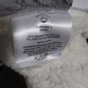 Sherpa Fleece Throw Blanket for Couch - Fluffy & Cozy Cable Jacquard Tufted Throw for Women Gift and Home Decor, Thick and Warm Blanket for Winter, Grey, 68x92 Inches, Twin XL