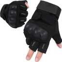 HIKEMAN Motorcycle Gloves Touchscreen Gloves - Full Finger Half Finger Knuckle Protection Motorbike Cycling Glove for Camping Driving ATV Hiking Climbing Working Sports Training