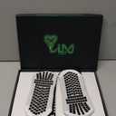 Lux Dual Grip Socks - Soccer Grip Socks for Men and Women. GripArray Performance & Comfort (Large, Black)
