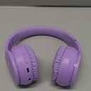 MIDOLA Kids Headphones Bluetooth 5.4 Wireless 68H Play Time Volume Limit 85/94dB Over-Ear Foldable Headset,Type-C Fast Charging,Wired Aux Mic for Toddler Child Pad Tablet Light Purple