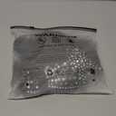 WDIRARA Women's Plus Size Sparkly Rhinestone Tank Bodysuit Party Mock Neck Sleeveless Body Suit (3X-Large Plus, Black)