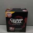 ARM & HAMMER Clump & Seal Platinum Cat Litter, Multi-Cat, 14-Day Odor Control, Rock-Hard Clumps, 37 lbs – Powerful Odor Eliminator with Baking Soda