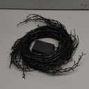 7 Ft 63 LED Halloween Willow Vine Twig Garland with 8 Modes Timer Orange Purple White Lights,7 Pumpkin Bat Ghost, Garland with Battery Operated for Wall Fireplace Halloween Decorations