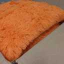 Boshengya 9X12 Large Area Rugs for Living Room Bedroom,Big Shag Rug for Bedroom Dorm,Soft Fluffy Indoor Carpet Nursery Rugs for Kids Girls Room Home Decor (Orange)