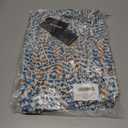 Womens Wrap V Neck Short Sleeve Dress 2025 Summer Floral Boho Dress Ruffle A Line Flowy High Low Midi Dresses (XL)