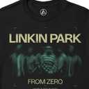 Linkin Park Unisex Adult Official Merch Linkin Park from Zero Blurry Portrait Tour Tee (Black, XXL)