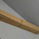 LazBlinds No Tools No Drill Cordless Bamboo Roman Shades, Privacy Room Darkening Window Treatment, Roll Up Bamboo Blinds for Window 33'' W x 64'' H, DP-Natural