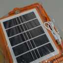 100W LED Solar Work Light, 466 LED 10000LM Magnetic Worklight with 5 Modes, 12000mAh Battary Rechargeable, IP66 Waterproof Portable Solar Outdoor Working Light for Emergency, Repair, Camping