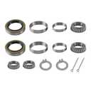 Trailer Axle Bearing Kit L68149/L68111 L44649/L44610 Grease Seal 171255TB 10-19 I.D. 1.719'' for #84 Spindle 3500 LB Trailer Axles (Set of 2)