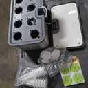 Hydroponics Growing System Kit, 8 Pods Smart Indoor Herb Garden with WiFi App Control, Seeds Pod Kit,LED Grow Light,Stainless Steel Herbs Planter for Lettuce,Basil,Gardening Gifts