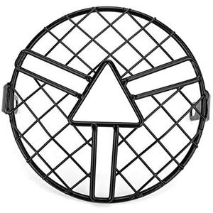 5.57 inch Headlight Grille, Motorcycle Front Headlight Guard Grille Headlamp Grill Cover Screen Protector Fit for CG125 GN125
