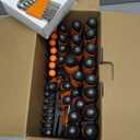 124-Piece Magnetic Screwdriver Set with Plastic Racking, Precision Screwdrivers, Magnetizer, Demagnetizer, Allen Keys, Nut Drivers, Ratchet Handles, Sockets & More - DIY Tools for Men, Tools Gift