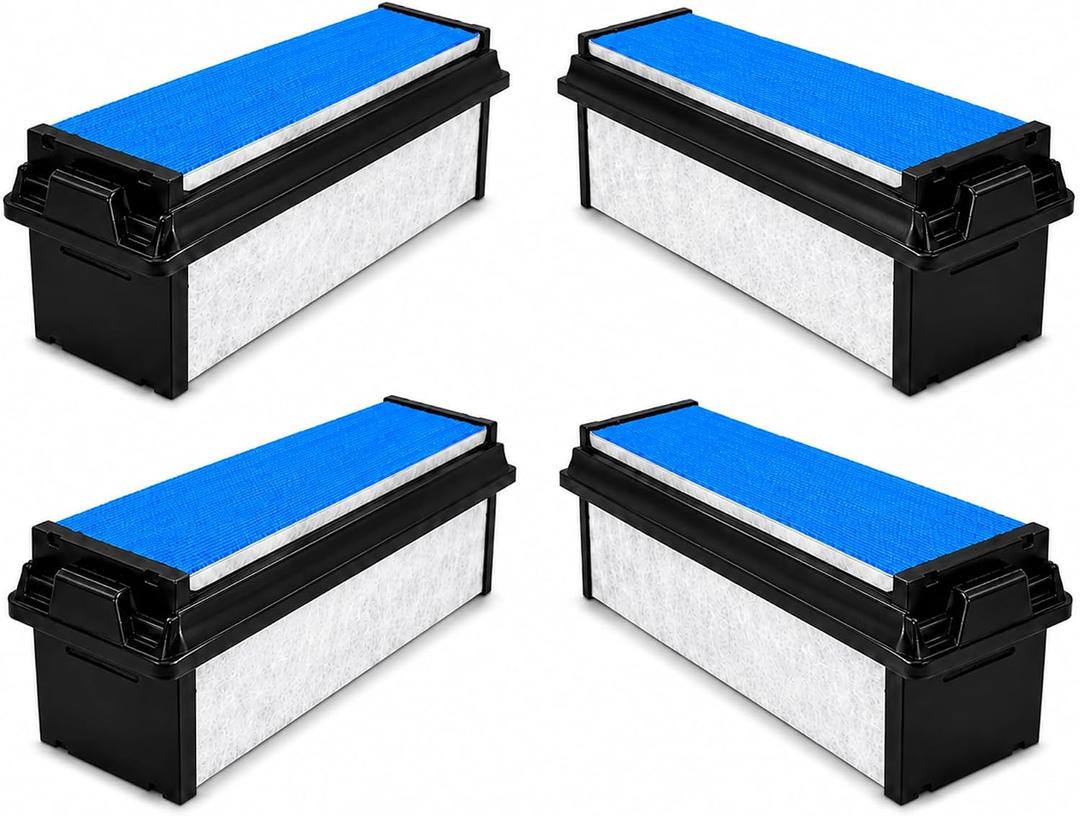 4 Pack Engine Air Filter Compatible with Freightliner Cascadia 2018-2022