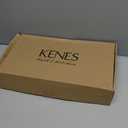 KENES Brushed Gold Tall Bathroom Faucet, Single Handle Vessel Sink Faucet Single Hole, Modern Bathroom Vanity Faucet with Pop Up Drain and Supply Lines, KE-9005C-4