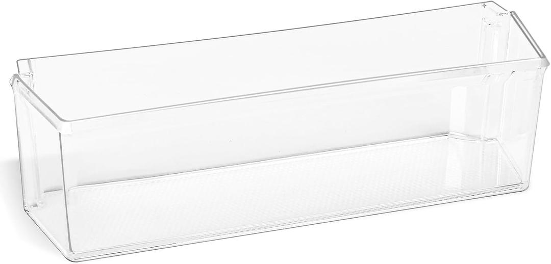MAN63948401 Refrigerator Door Shelf Bin Compatible with Kenmore LG LFXS26973S LFXC22526D LMXS28626S LMXS28626D LFXC22526S Left Door Bin Basket Shelf Tray, MAN63948404 Fridge Bin Replaces MAN63948402