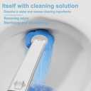 2 Pack Disposable Toilet Brush and Holder Set,Extended Handle with 48 Cleaner Refills Toilet Brush for Toilet Bowl Cleaners,Bathroom Cleaning, Bathtub - Blue (Ocean Fresh Scent)