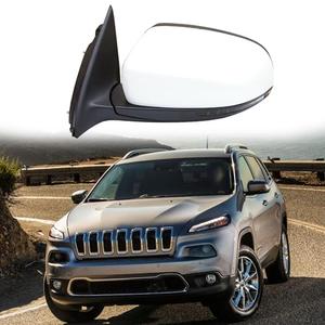 Driver Side Mirror Assembly Fit for 2016-2021 Jeep Cherokee Car Accessories Side Mirror Replacement Rearview Mirror Accessories Electric Adjustment Lens, Heating, Turn Signal Light