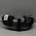 Memory Foam Easy Portable U Shaped Travel Pillow Neck Support Head Rest Airplane Car Cushion (Black)