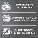 Pilot G2 Premium Gel Roller Pens, Fine Point 0.7 mm, Blue Ink Pens Fine Point, Pack of 12 - Ideal for School, Journaling, and Office Writing