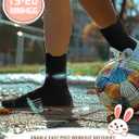 Rahhint Coolmax Compression Boys Youth Running Basketball Socks 4 Pairs Cushion Quarter Anti-Blister Athletic Socks size: M (5-8 years)