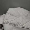 Utopia Bedding Quilted Fitted Mattress Pad, Queen Size, Elastic Fitted Mattress Topper Protector and Cover with Deep Pocket Stretches up to 16 Inches, Machine Washable (Light Grey)