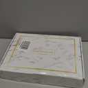 LYS&LYX Natural Marble Vanity Tray: Genuine Stone Storage Tray for Home Decor, Bathroom, Kitchen, and Dresser (Non-Resin/Non-Ceramic (arabescato, 300mm*200mm)