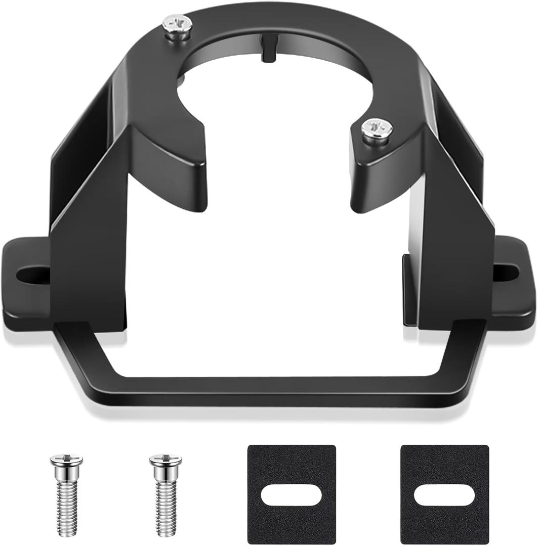Zonon 1 Pack Ceiling Fan Mounting Bracket Ceiling Fan Mounting Kits for Cathedral Canopy Living Room, Black (Without Wire)
