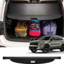 Vesul Cargo Cover Compatible with Kia Sorento 2021 2022 2023 2024 2025 Retractable Waterproof Security Shade Shield Tonneau Cover Luggage Privacy Screen