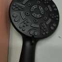 Cobbe 8 Functions Shower Head with handheld, High Pressure Shower Head Set with Hose Adjustable Bracket Rubber Washers (Matte Black)