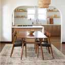 RUGGABLE Washable Vintage Area Rug  Sarrah Hazel 5x7, Stain-Resistant, Non-Slip  Medium Machine Washable Rugs for Living Room, Bedroom, Hallway, Entryway & Officewith Standard Pad