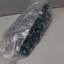 C7 C9 Christmas Lights Spring Clips, 100 Count Holiday Lights Quick Spring Clips, Shatterproof Shingle and Gutter Clips for E12, E17Socket, Rope Lights Roofline Fence Railing Mantel Christmas Trees (Green)