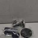 Espresso Hand Tamper 51mm, Coffee Tamper with WDT Tool Calibrated Spring Loaded, Hand Tampers with Silicone Mat, 100% Flat Stainless Steel Base Tamper for Espresso Coffee Machine (Black1)