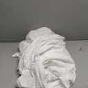 Amazon Basics Ruffled Bed Skirt, Classic Style, Wrinkle and Fade Resistant, Machine Washable, 16" Drop, Full, White