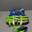 HeySplash Life Jacket for Kids (Suitable for 55-77 lb), Children Watersports Life Vest Swim Vest Flotation Device Kids Trainer Vest with Survival Whistle, Easy on and Off, Large Size, Blue Whale