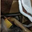 VECELO BarStools Set of 2,Counter Height Stools with Bentwood Back&Arm, Swivel Barstools,PU Leather Kitchen Island Stools, Adjustable Height Bar Chairs for Club Pub Dining Room,Black