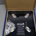 Etekcity Smart Scale for Body Weight, FSA&HSA Eligible, Bathroom Digital Weighing Scale with BMI, Body Fat, Muscle Mass, Accurate Bluetooth Home User Health Equipment Sync Apps, LED, Tempered glass (11 x 11 inches, Black)