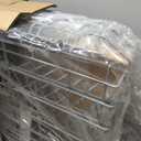 Upgraded 20000533 or 20007189 Dishwasher Lower Rack For Bosch - DWpartsco | Side-to-side rear folding tines, adjustable front tines, front ball-bearing wheels. No tools/assembly required. 21 5/8" D