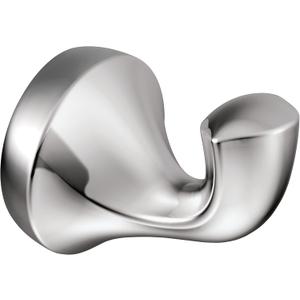 Moen YB2803CH Eva Single Robe Hook, Chrome