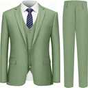 Boys' Formal Slim Fit Suit Set 5 Piece Boys Suit Dress Clothes Ring Bearer Outfit 18Y