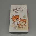 QFCST Interactive Monster Dog Chew Toys to Keep Them Busy  Enrichment Squeaky Treat Dispensing Chew Dog Toys for Boredom and Stimulating, Tough Plush Dogs Toy for Large Medium Dogs (A-Green)