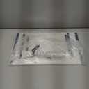 Thirteen Chefs Non Slip Cutting Board 3 Pack Set for Kitchens with Groove - BPA Free and Dishwasher Safe with 16, 12 and 10 Inch Sizes (Black)